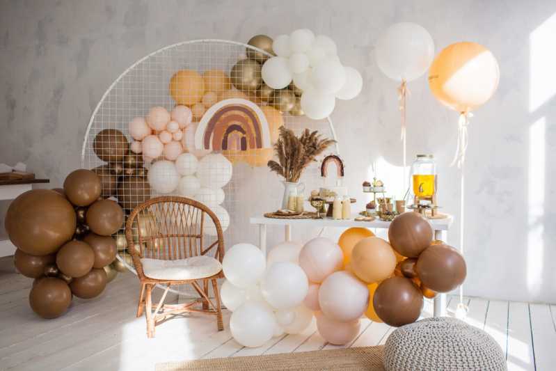 Onde Faz Decoração de Eventos com Bexigas Campinas - Decoração com Arcos de Balão