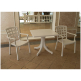 empresa de aluguel de mesas e cadeiras de plástico Tanquinho